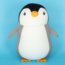 Perna de calatorie 2in1 pentru gat in masina avion pinguin mascota