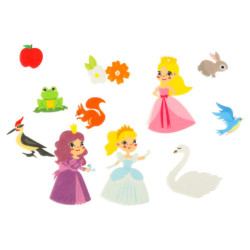 Tablele senzoriale Montessori pentru manipulare pe rucsac roz