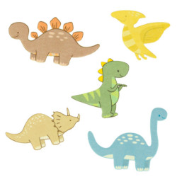 Plăci manipulative senzoriale Montessori pentru dinozaur caz