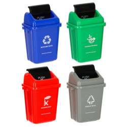 Joc educativ pentru dezvoltarea abilităților de sortare a deșeurilor ECO + 108 cărți