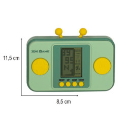 Consolă portabilă pentru jocuri arcade electronice verde