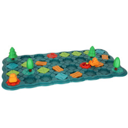 Puzzle joc pe masă labirint cale de obstacole 56 piese