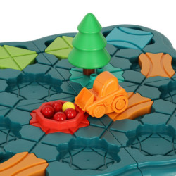 Puzzle joc pe masă labirint cale de obstacole 56 piese