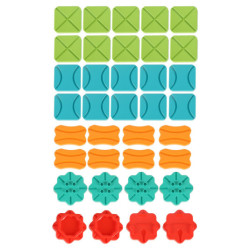 Puzzle joc pe masă labirint cale de obstacole 56 piese