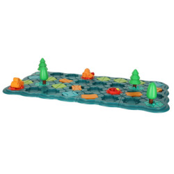Puzzle joc pe masă labirint cale de obstacole 56 piese