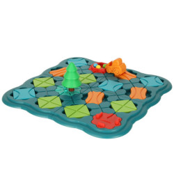 Puzzle joc de masă labirint curs cu obstacole 28 piese
