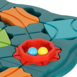 Puzzle joc de masă labirint curs cu obstacole 28 piese
