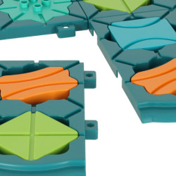 Puzzle joc de masă labirint curs cu obstacole 28 piese