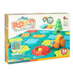Puzzle joc de masă labirint curs cu obstacole 28 piese