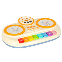 Pian orga interactiv educativ pentru copii bej