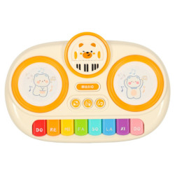 Pian orga interactiv educativ pentru copii bej