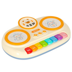 Pian orga interactiv educativ pentru copii bej