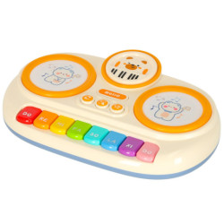 Pian orga interactiv educativ pentru copii bej