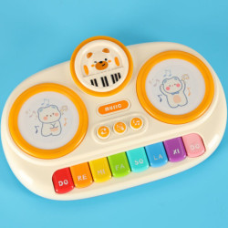 Pian orga interactiv educativ pentru copii bej