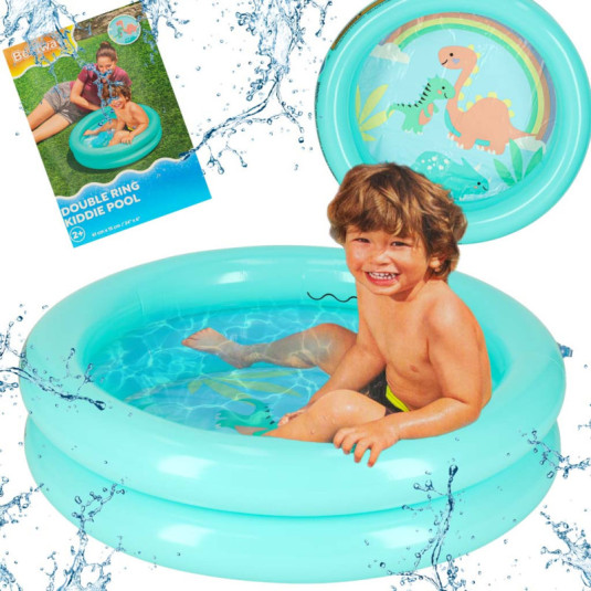 Piscină gonflabilă pentru copii 61 cm turcoaz BESTWAY 51061
