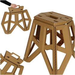 Scaun pliabil Scaun turistic negru Scaun camping portabil 39,5 cm kaki