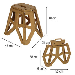 Scaun pliabil Scaun turistic negru Scaun camping portabil 39,5 cm kaki