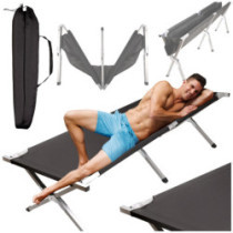 Pat pliabil pentru turism canada black 150kg