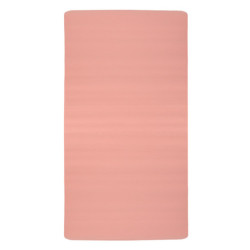 Covoraș de antrenament yoga gimnastică fitness gros 1,5 cm roz + husă