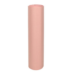 Covoraș de antrenament yoga gimnastică fitness gros 1,5 cm roz + husă
