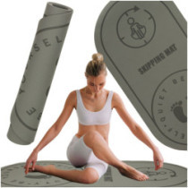 Saltea antifonica pentru exercitii yoga 127x63x0,6 cm neagra