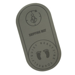 Saltea antifonica pentru exercitii yoga 127x63x0,6 cm neagra