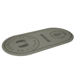 Saltea antifonica pentru exercitii yoga 127x63x0,6 cm neagra