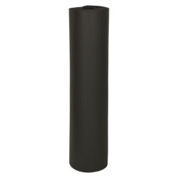 Covoraș pentru exerciții yoga gros 185x80x1,5 cm negru