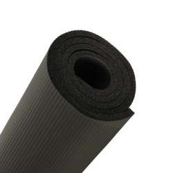 Covoraș pentru exerciții yoga gros 185x80x1,5 cm negru