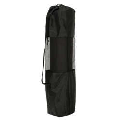 Covoraș pentru exerciții yoga gros 185x80x1,5 cm negru