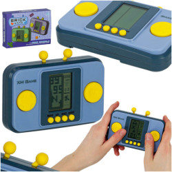 Consola portabila pentru jocuri arcade electronice gri