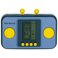 Consola portabila pentru jocuri arcade electronice gri