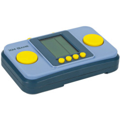 Consola portabila pentru jocuri arcade electronice gri