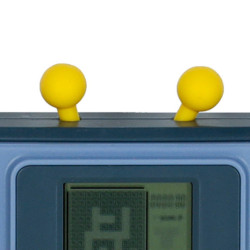 Consola portabila pentru jocuri arcade electronice gri