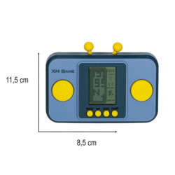 Consola portabila pentru jocuri arcade electronice gri