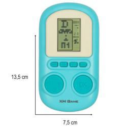 Consolă de jocuri portabilă electronică albastră