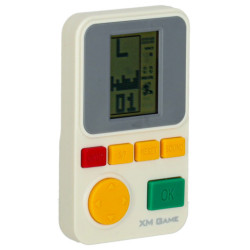 Consolă de jocuri portabilă electronică albă