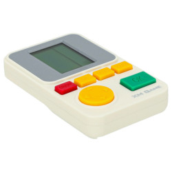 Consolă de jocuri portabilă electronică albă