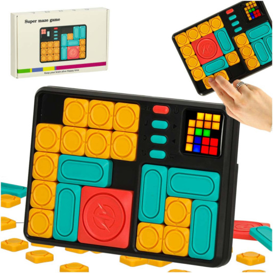 Puzzle glisant magnetic - 500 niveluri de distractie