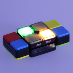 Cub puzzle de joc arcade cu LED