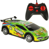 Mașină cu telecomandă pentru sport verde