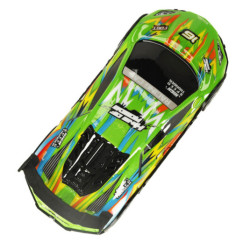 Mașină cu telecomandă pentru sport verde