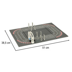 Pista de curse cu politie 51x38,5cm