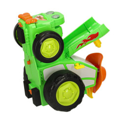 Tractor RC tractor săltăreț dansator sunet verde