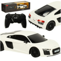 Maşină cu telecomandă 1:24 AUDI R8 2015 alb