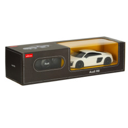 Maşină cu telecomandă 1:24 AUDI R8 2015 alb