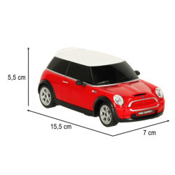 Mașină RC 1:24 MINI COOPERS roșie