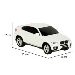 Mașină RC 1:24 BMW X6 alb