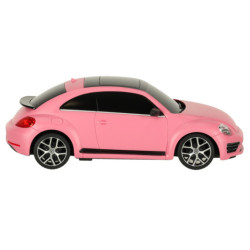 Mașină RC 1:24 Volkswagen Beetle-UV roz