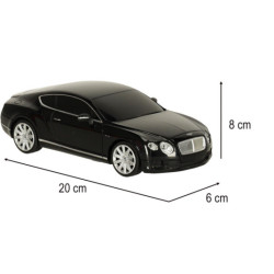 Mașină RC 1:24 Bentley Continental GT neagră